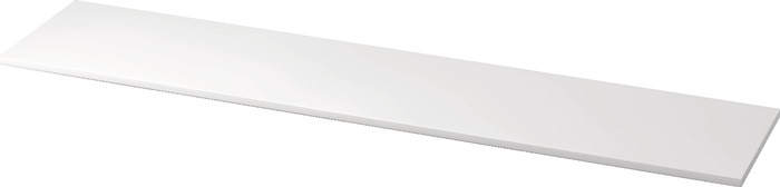 Abdeckplatte elda H25xB2005xT430mm weiß f.Sideboardanlage